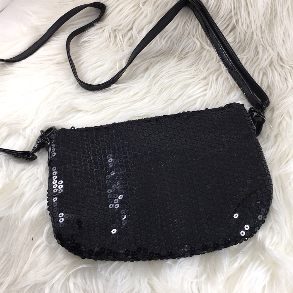 Disney Sequin Mickey and Minnie Crossbody NWOT - Picture 3 of 10